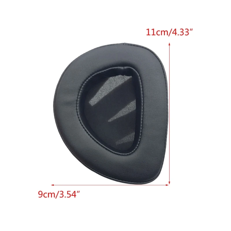 Almohadillas malla repuesto R91A, funda cojín para auriculares ROG DeltaS, funda para auriculares, orejera 1