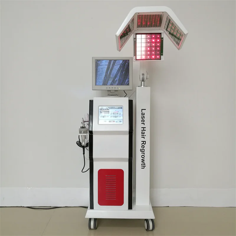ZS Factory 5-in-1 Professional Hair Regrowth Anti-Hair Loss Machine Stimulate Follicles Scalp Hair Care Beauty Machine for Salon