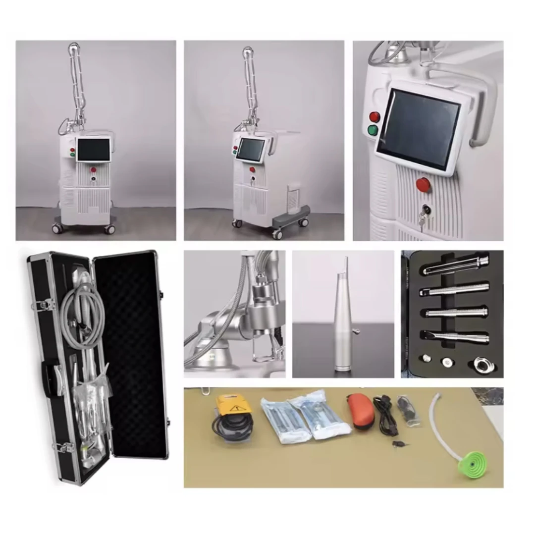 Professional CO2 Dot Matrix Laser Treatment Device 10600nm Laser Beauty Device for Skin Tightening Latest Version hair removal