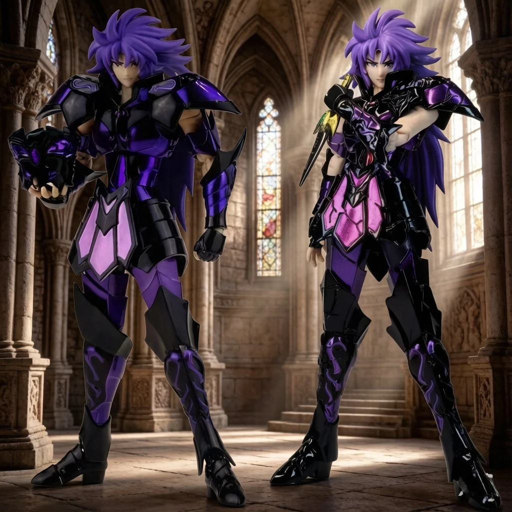 

Фигурка Saint Seiya Myth Cloth EX Gemini Saga с поврежденной броней Hades Surplice Dark Gold Knights of the Zodiac