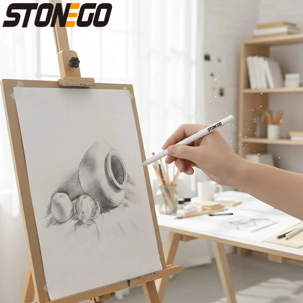 

STONEGO Sketch Drawing Pen Art White Drawing Pen Tool for Shadows Sketching Painting Drawing Supplies