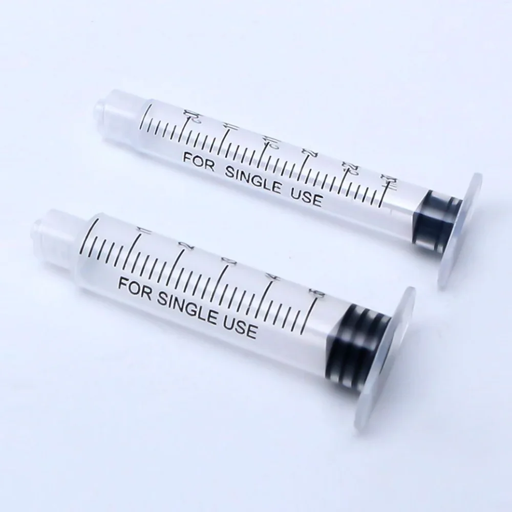 10PCS Syringe No Push Rod Threaded Needle Tubes for Hydrolifting Needle for EZ Mesotherapy Injector Beauty Care Tools