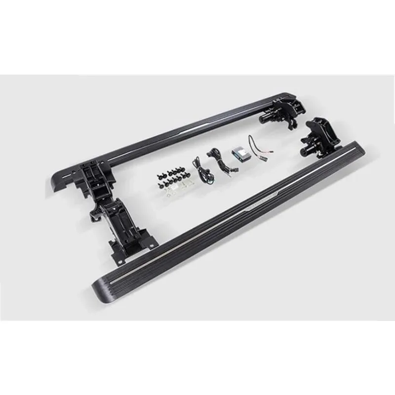 Electric Running Boards Side Step for Land Rover Range Rover L405 2013-2021 Motor Switch Automatic Scaling Telescoping Aluminum