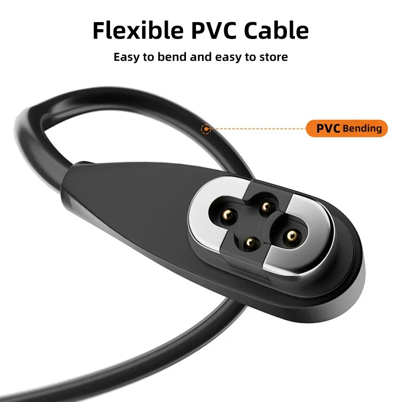Cable de carga magnético USB tipo C para Shokz Pro S710 USB de carga rápida
