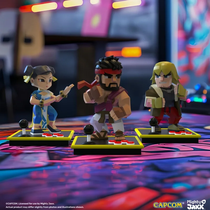 Mighty Jaxx Street Fight Arcade Game Pixel Series Blind Box