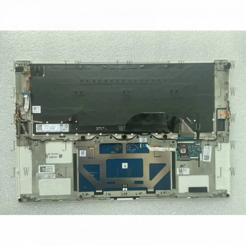DDJ  for Dell XPS 15 9500 9510 White 0DTXVP Palmrest w/Keyboard Touchpad