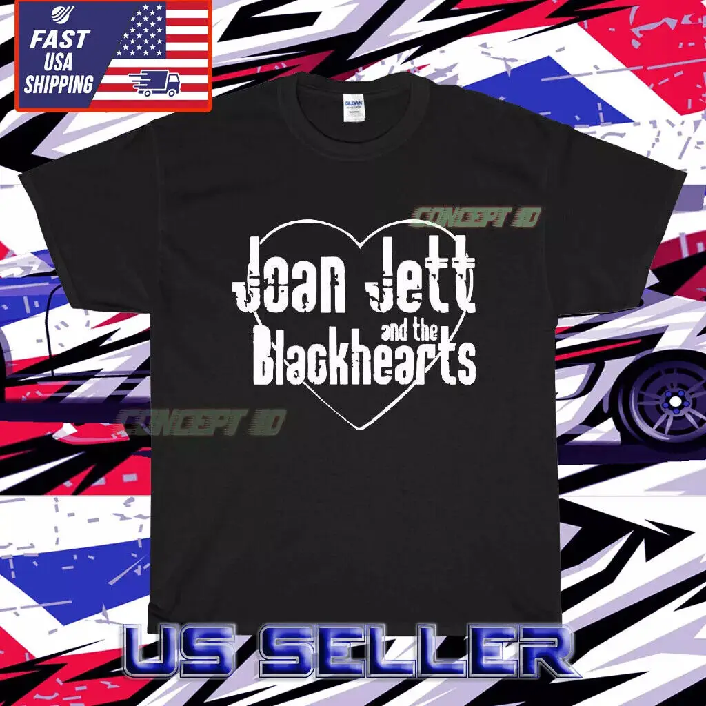 NEW SHIRT JOAN JETT AND THE BLACKHEARTS T-SHIRT UNISEX TEE FUNNY USA SIZE S-5XL