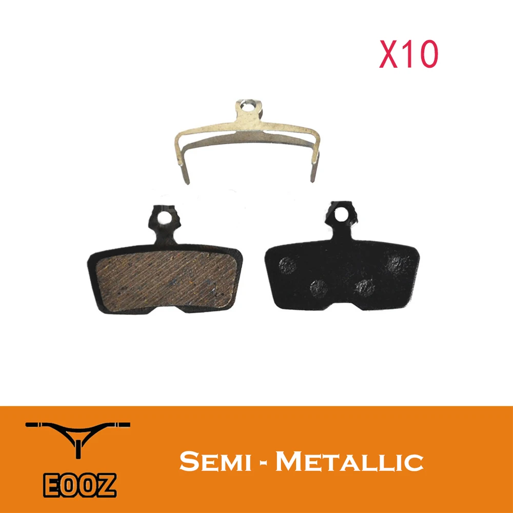 

EOOZ 10 пар велосипедных полуметаллических гидравлических дисковых тормозных колодок для SRAM код 2011 + / Guide -re 2011 + / Sram Red 22 / S-700