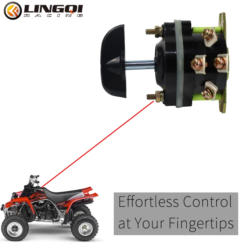 LINGQI Motorcycle Forward Reverse Switch For Brushless Motor Rotary Cam Transfer Control Switches Electric E-Bike Quad ATV