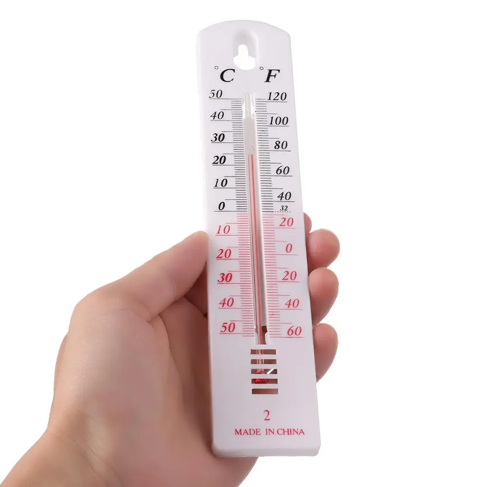 Wall Hang Thermometers For Indoor Outdoor Temperature Greenhouse Office Room Household Accurate Thermometers Measurement Device