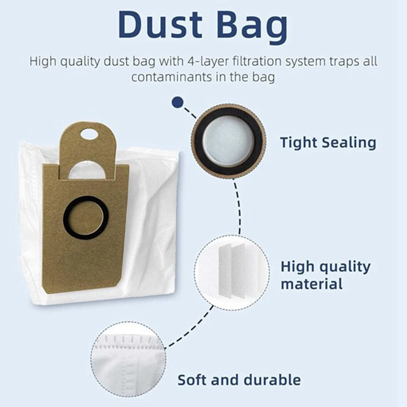 13 SZTUK Zestaw akcesoriów do odkurzacza robota Imou L11 L11 Pro Główna szczotka boczna Filtr Hepa Ściereczka do mopa Worek na kurz