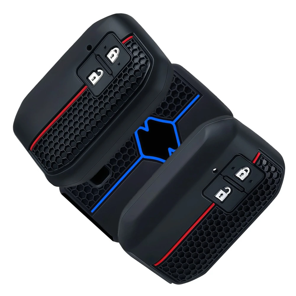 Silicone Car Key Case Cover For Suzuki Swift Wagon R Jimny Sierra Spacia Ertiga 2 Buttons Auto Key Fob Shell Protect Accessories