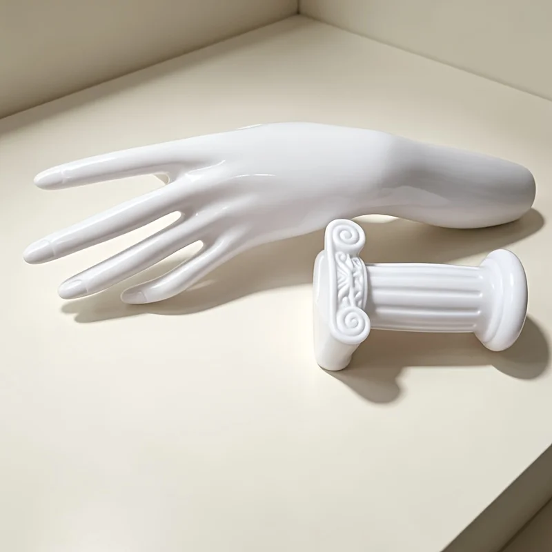 Mannequin Hand Finger Gloves Rings Bracelet Bangle Watch Jewelry Display Stand Organizer Holder Storage Holder