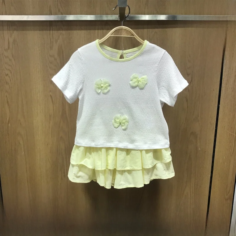 barbarbar-summer-outfit-for-girls-short-sleeve-two-piece-set-baby-pants-and-t-shirt-cotton-blend-breathable-casual-style