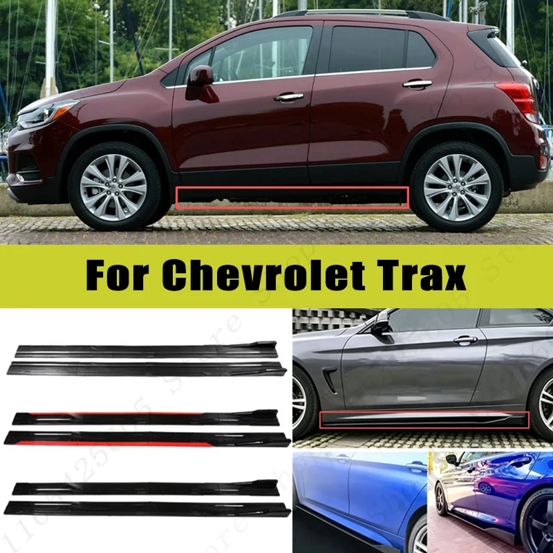 For Chevrolet Trax Racing Sport Side Skirts 2.0/2.2M 86.6