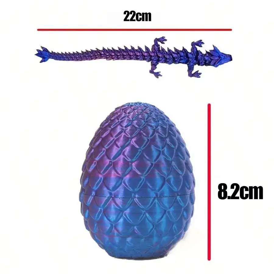 New 3D Printed Dragon Full Body Joints That Can Move Home Furnishings and Decorations Are Worth Collecting Creative Toys image 2