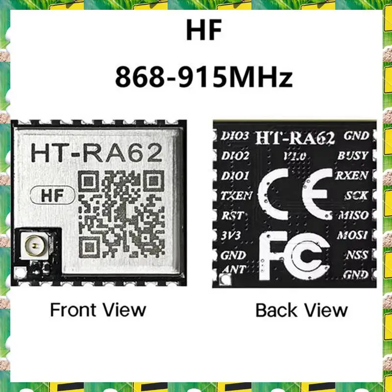 3C Electron HT-RA62 Lora Series، وحدة SX1262 868-915Mhz مع هوائي للاتصالات ذات الطيف المنخفض للطاقة، HT-RA62 Lora #4
