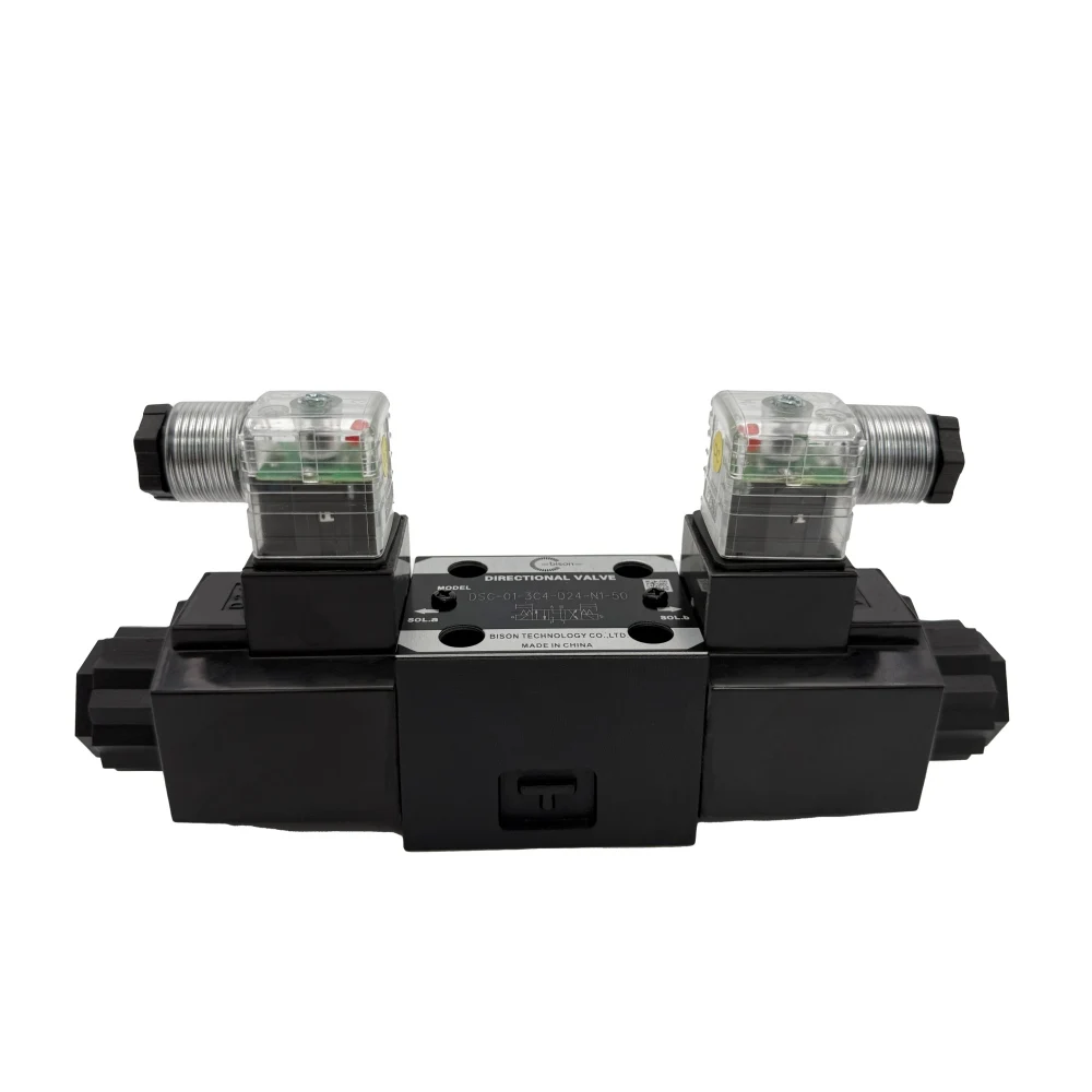 

YUKEN Series DSG-01-3C4-D24-N1-50/ DSG-01-2B2-D24-N1-50 Solenoid Operated Hydraulic Directional Valve