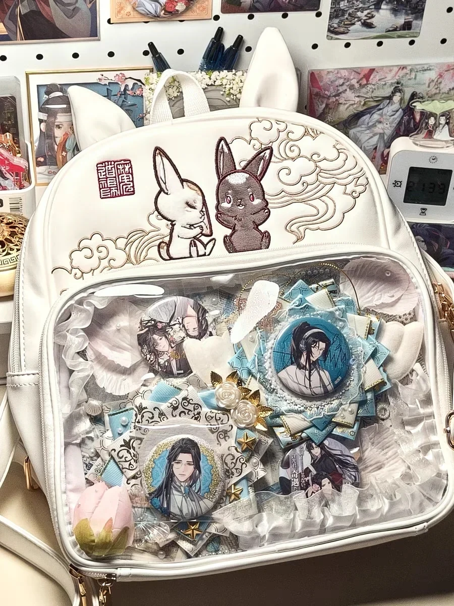 Mdzs Mo Dao Zu Shi Pain Bag The Untamed Grandmaster Of Demonic Cultivation Lan Wangji Wei Wuxian Shoulder Bag Girl Birthday Gift