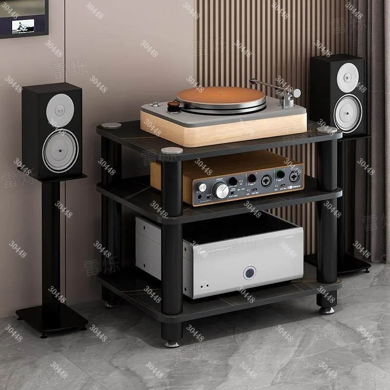 Audio Placement Cabinet Desktop Audio Stand Speaker Tripod Floor Audio Stand Tv Cabinet Rack Amplifier Cabinet