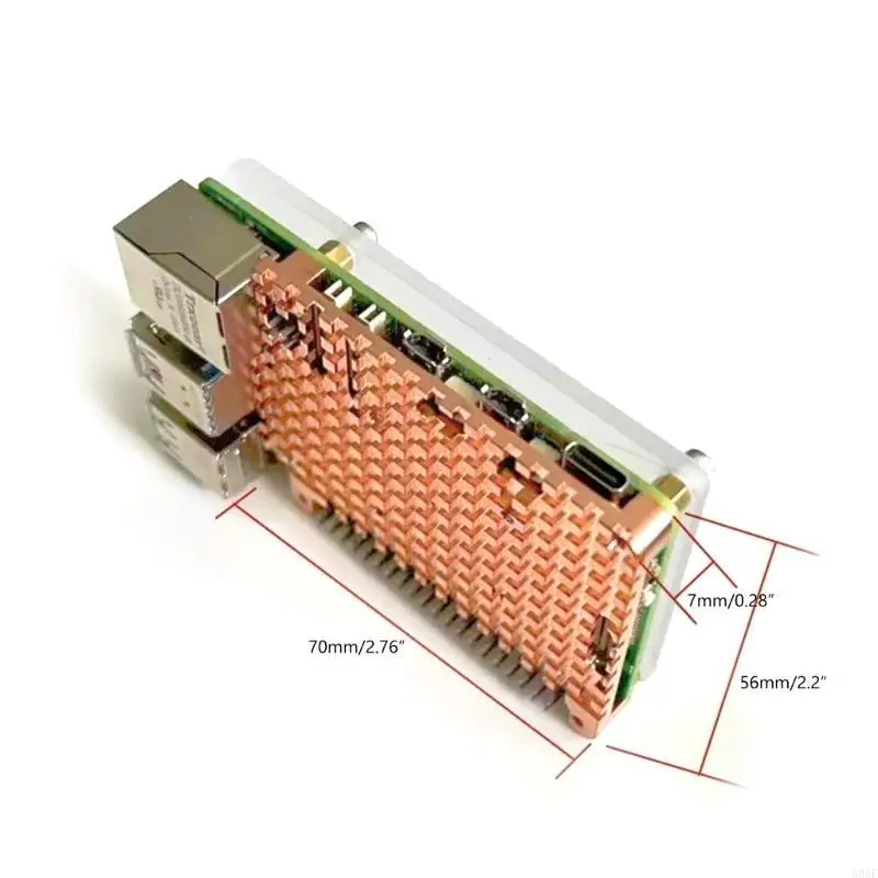 896f voor PI5 -bord radaitor temperatuurregeling oplossing koellichaam pwm ventilator optioneel