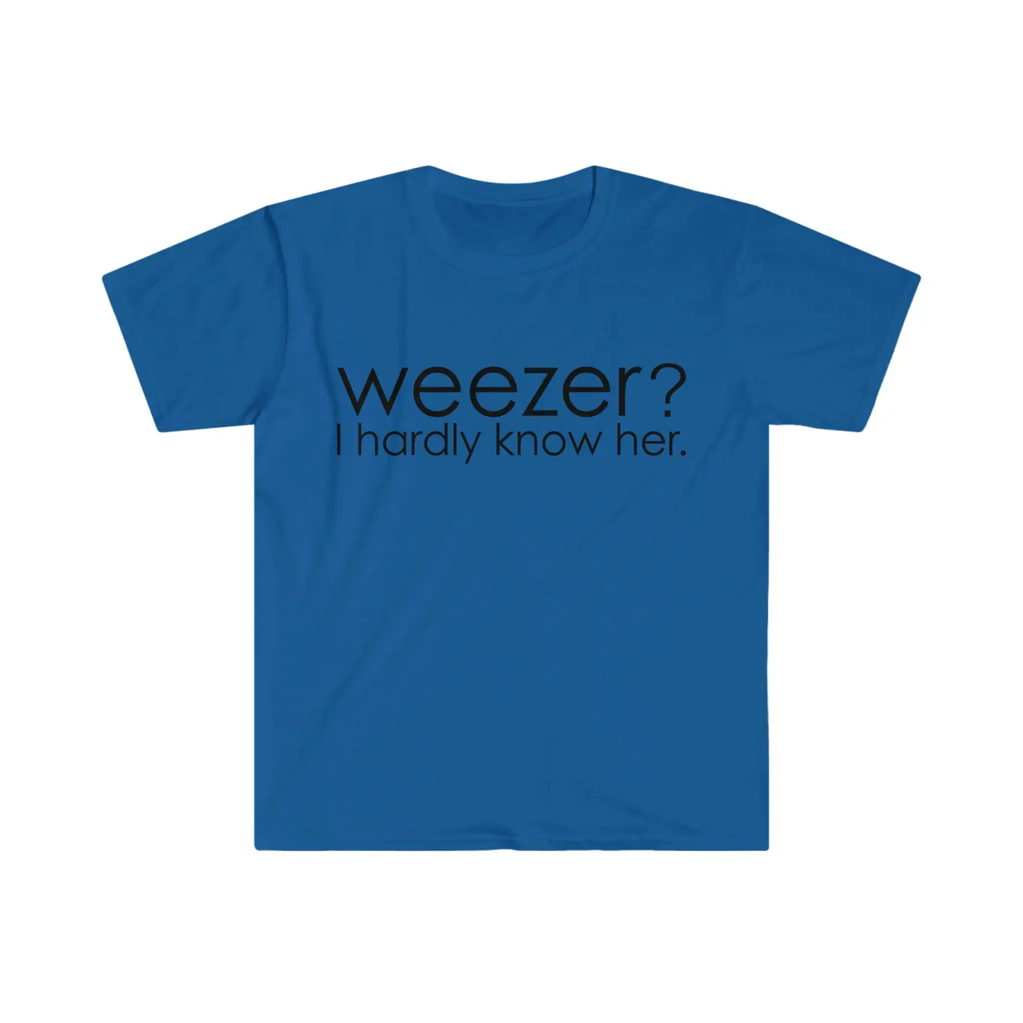 

Weezer, я почти знаю ее, забавная пародия, мем, футболка