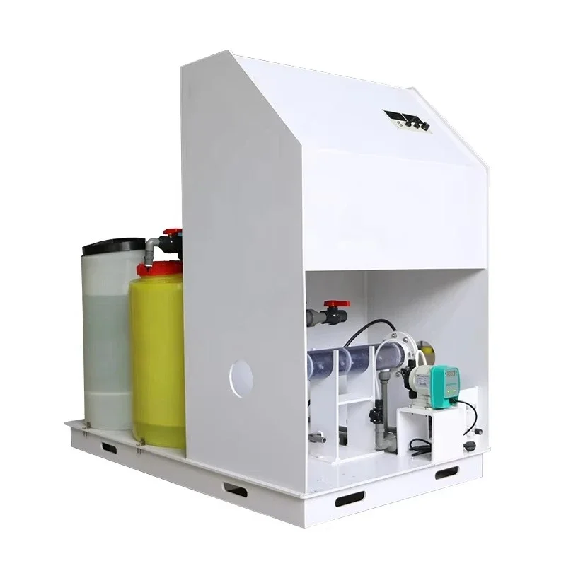 6000-8000 Ppm sodium hypochlorite liquid making machine, on-site generator disinfection device