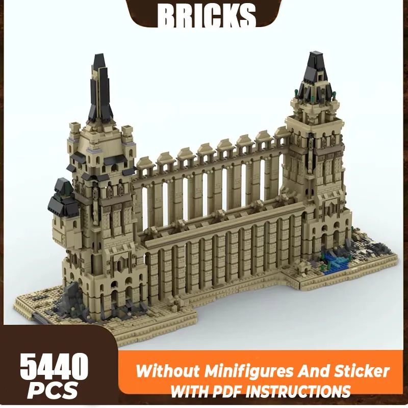 Moc Building Bricks Street View Model The Monument of Cerdi Va Technology Modular Blocks Gifts Toys For Children DIY Assembly