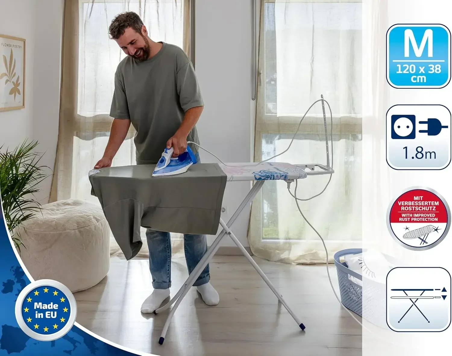 Classic M Basic Plus Ironing Board
