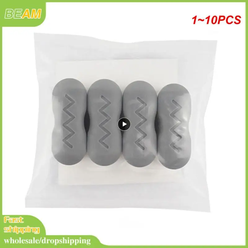 1~10PCS Universal Toilet Lid Cushion Anti-slip Toilet Seat Cushion Rubber Pad Buffers Pack-white Stop Bumper Shock Absorber