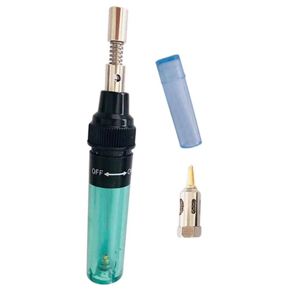 Portable Gas Soldering Iron Station Kit Rechargeable Welding Tool for Electronics and Motor Control Boxes