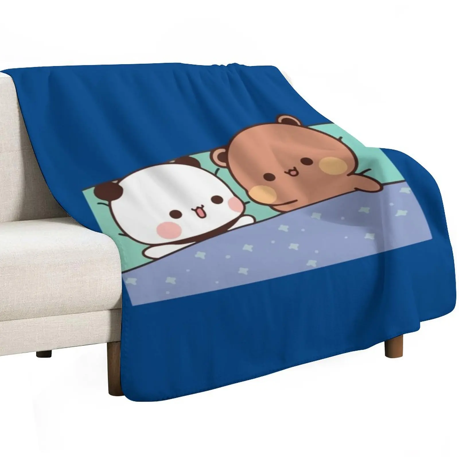 Bear and Panda Bubu Dudu Balloon Throw Blanket blankets and throws for babies Plush Sleeping Bag Luxury St Summer Blankets