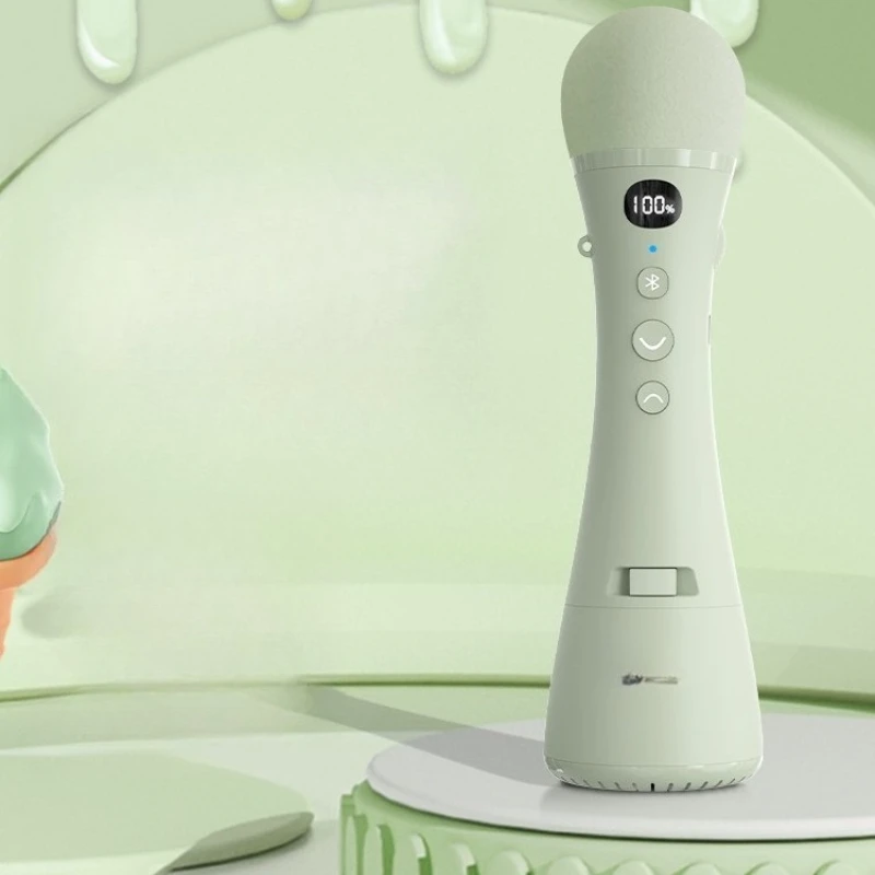 Handheld microphone, special microphone for teachers in class, page-turning Bluetooth wireless microphone