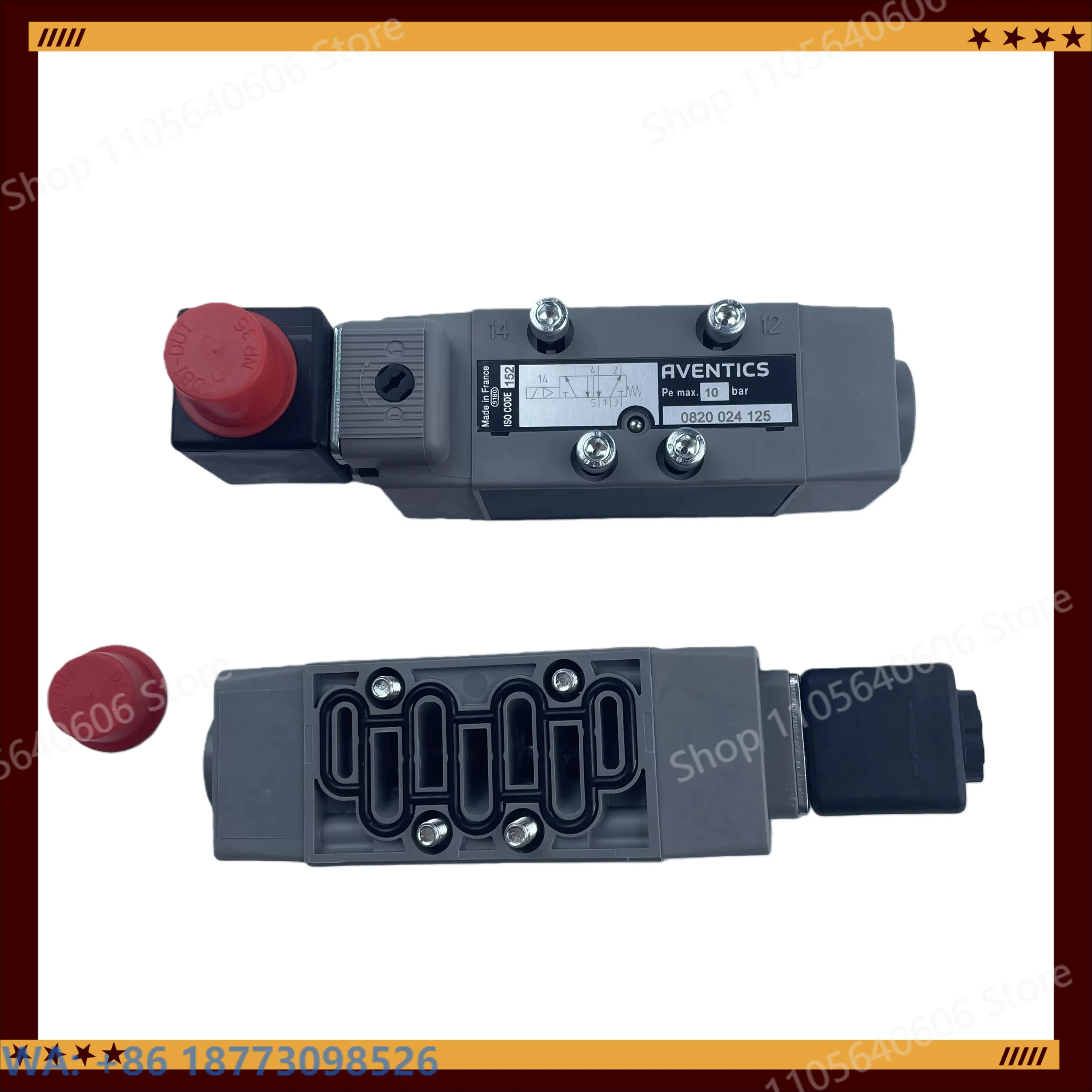 AVENTICS Solenoid Valves 5763520220, 5727400220, 0820024125 Directional Valves, 1PCS