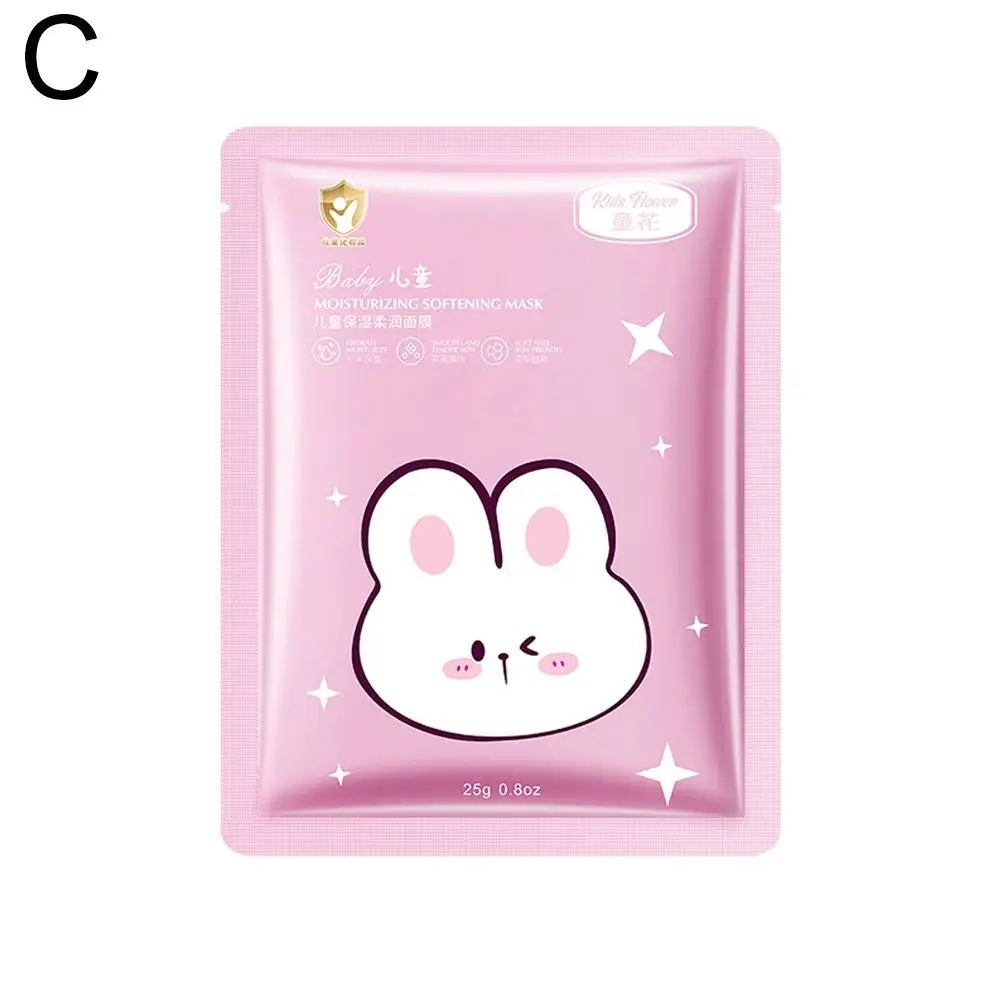 Children Face Mask Infant Child Moisturizing Mask Moisturizing Special Mask For Students Babies 3-15 Years Old Skin Care Fa E4E0