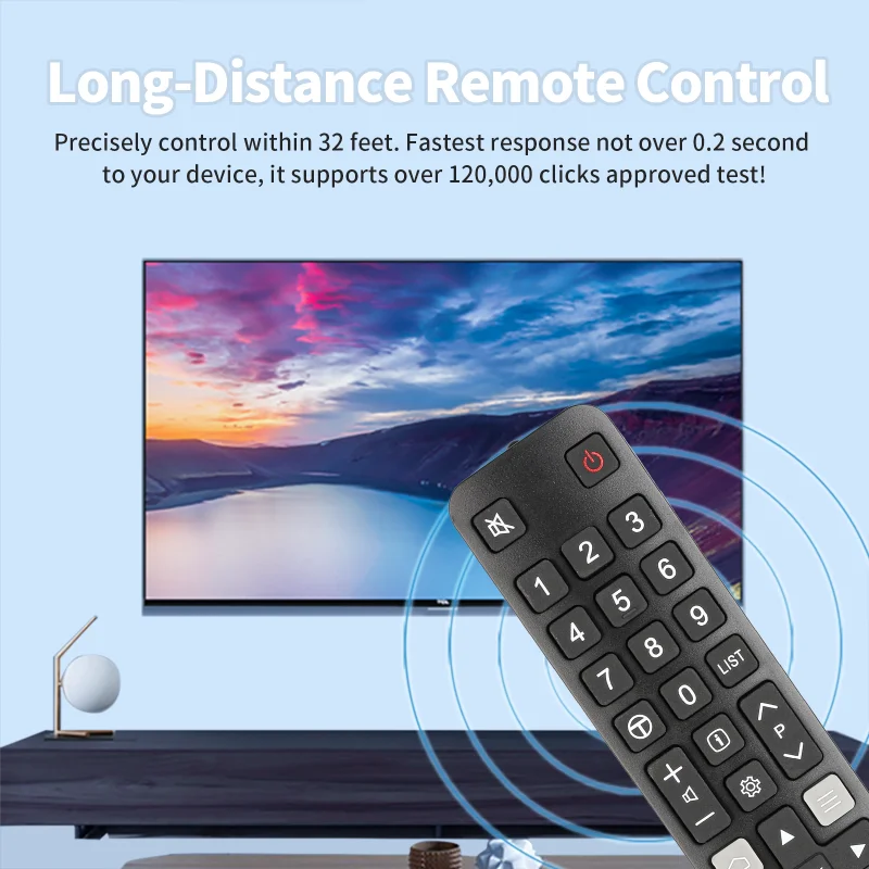 RC802N YU14 Remote Control Compatible With TCL Smart TV U55C7006 U75C7006 U65X9006 U43P6046 U49P6046 U55P6046 U60P6046 U65S990 R