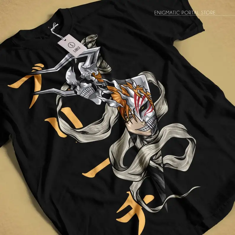 

Ichigo Kurosaki Hollow Bleach Shirt, Bleach Anime Clothing