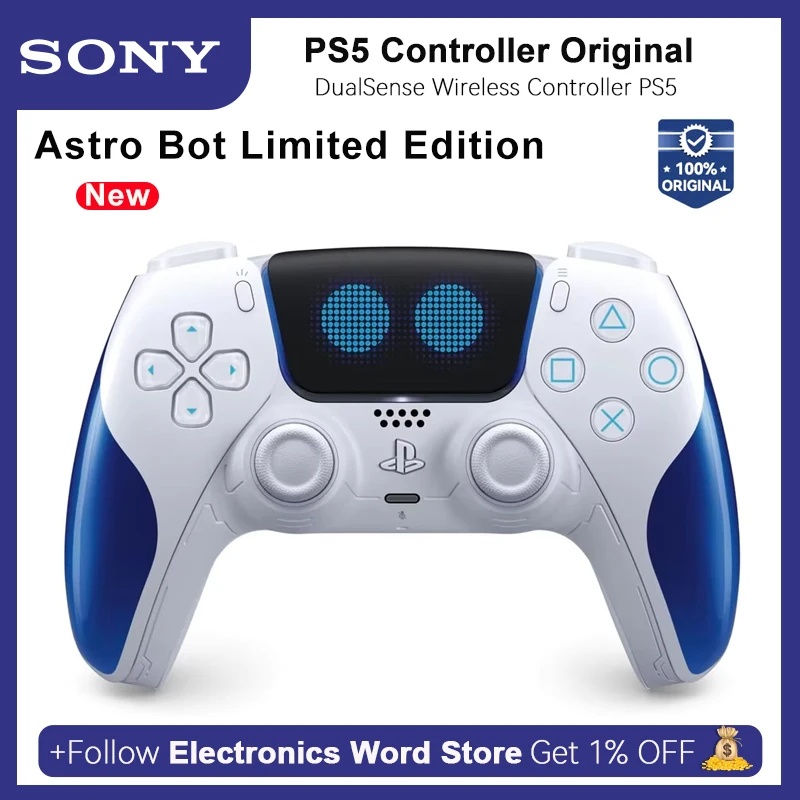 Controlador Original PS5 Astro Bot Limited Edition: Evaluación Completa y Recomendación para Jugadores Exigentes