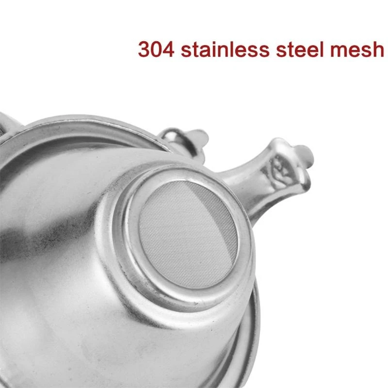 Efficient   Round Coffee Filters 304 Nonrust Steel Permanent Filters Perfect For Coffee Enthusiasts high quality