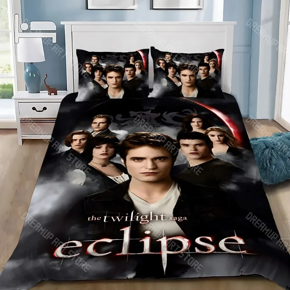 2026 Duvet Cover Pillowcase Bedding Set The Twilight Saga Edward Cullen Adult Boy Girl Bedroom Decoration Children Single Large