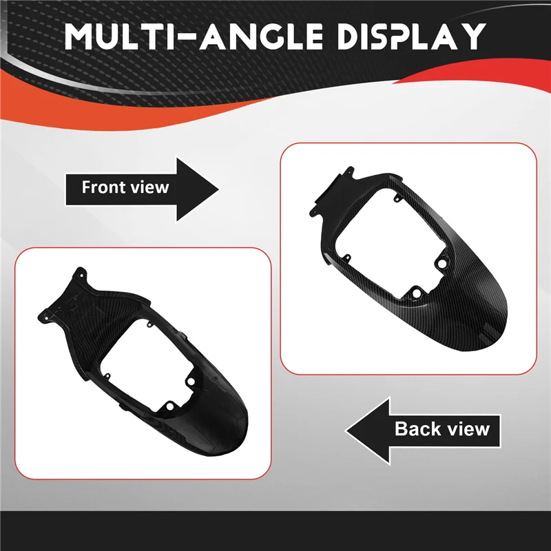 

L37A-Motorcycle Rear Tail Fairing Parts Seat Cowl For Suzuki GSX-R600 GSX-R750 GSXR600 GSXR750 GSX-R 600 750 K6 2006 2007