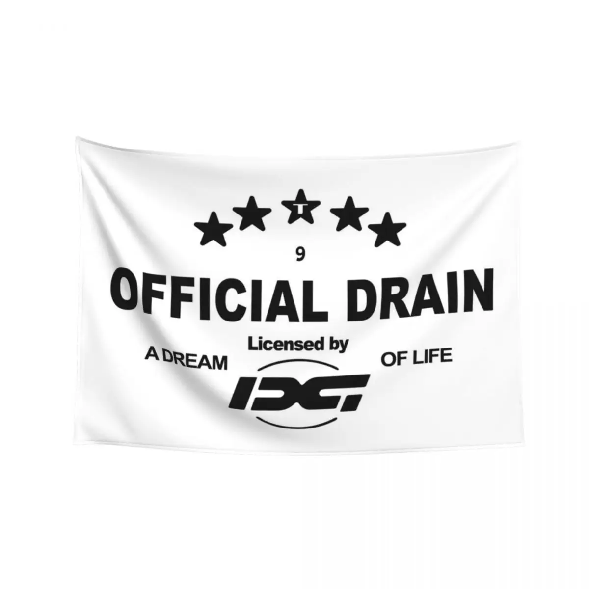 

Bladee Drain Gang OFFICIAL DRAIN logo Tapestry Room Aesthetic Wall Art Tapestry
