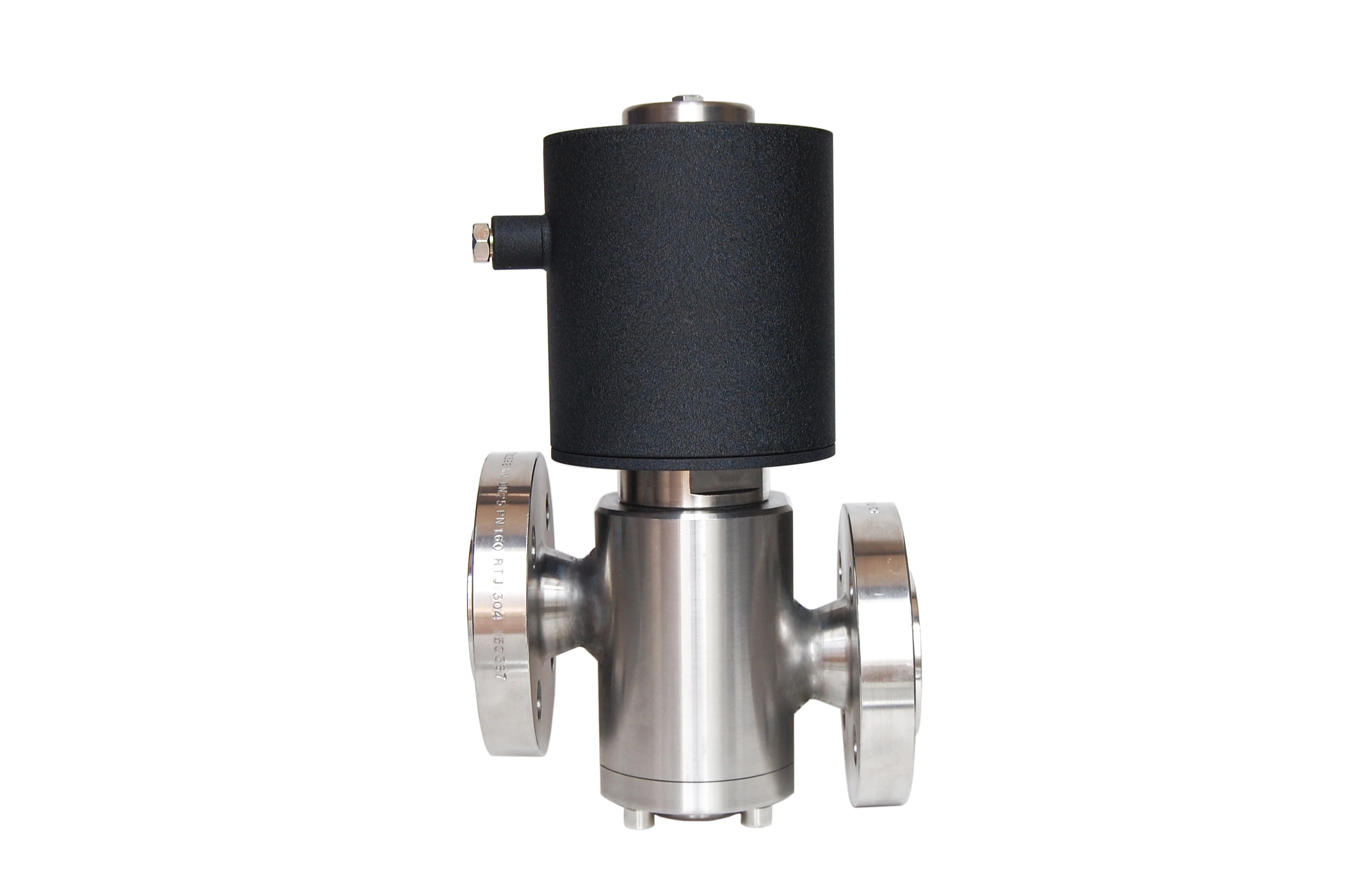 High pressure solenoid valve