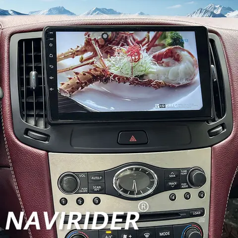 인피니티 G25 G35 G37 2004-2013용 9인치 안드로이드 오토 라디오 카플레이 GPS 네비게이션 스테레오 차량 멀티미디어 비디오 플레이어 헤드 유닛