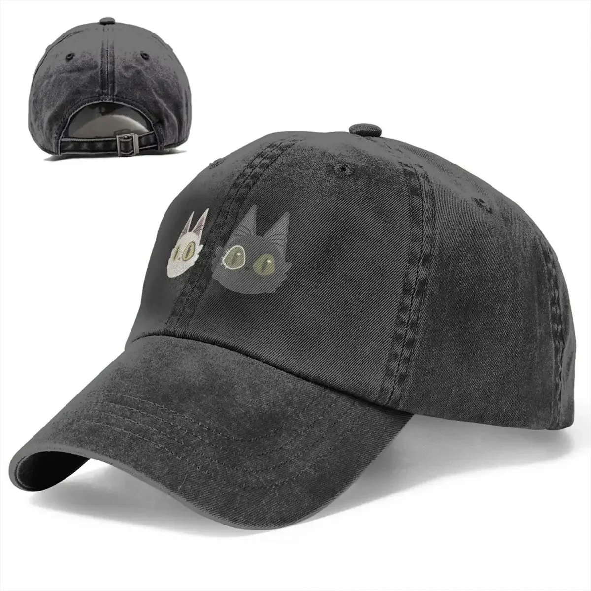 Retro Suzume No Tojimari Baseball Caps Male Funny Cotton Snapback Cap Daijin Cat Hip Hop Workouts Cap for Men Women