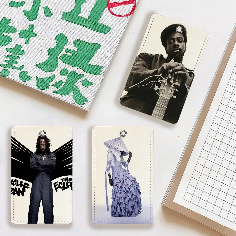 

Альбом певца Вайклефа Жана, держатель для карт, аксессуары для больничных удостоверений, подарок