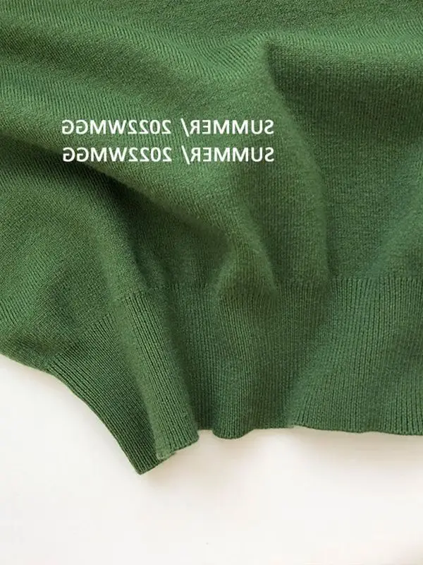 Retro Niche Loose Round Neck Short-sleeved Knit Sweater T-shirt Women Fashion 2025 Summer New Style