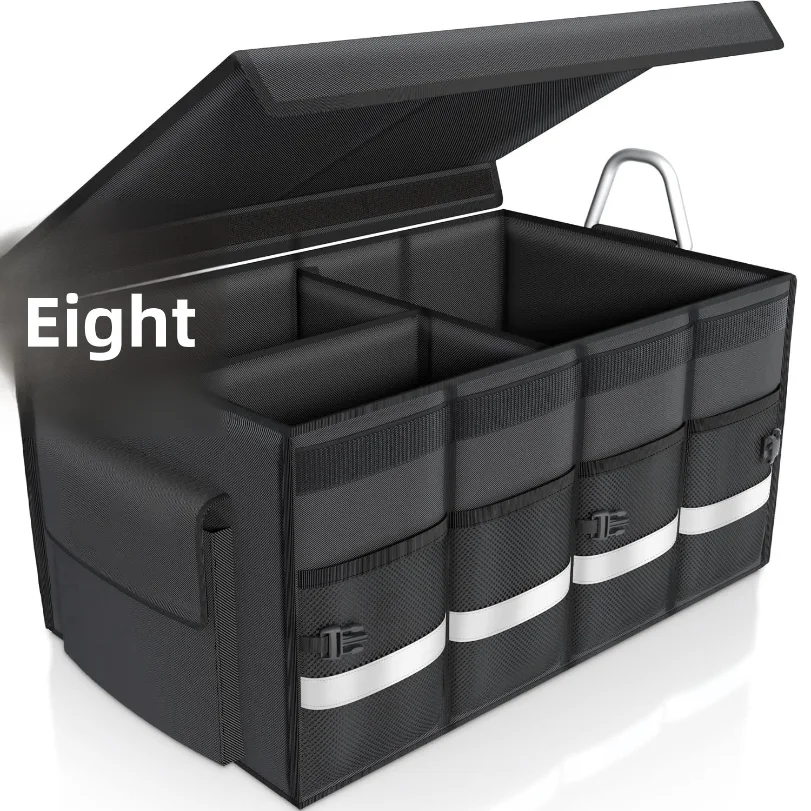 

Car Trunk Storage Box Large-capacity Foldable Car Organizer Box Oxford Fabric Car Rear Storage Box