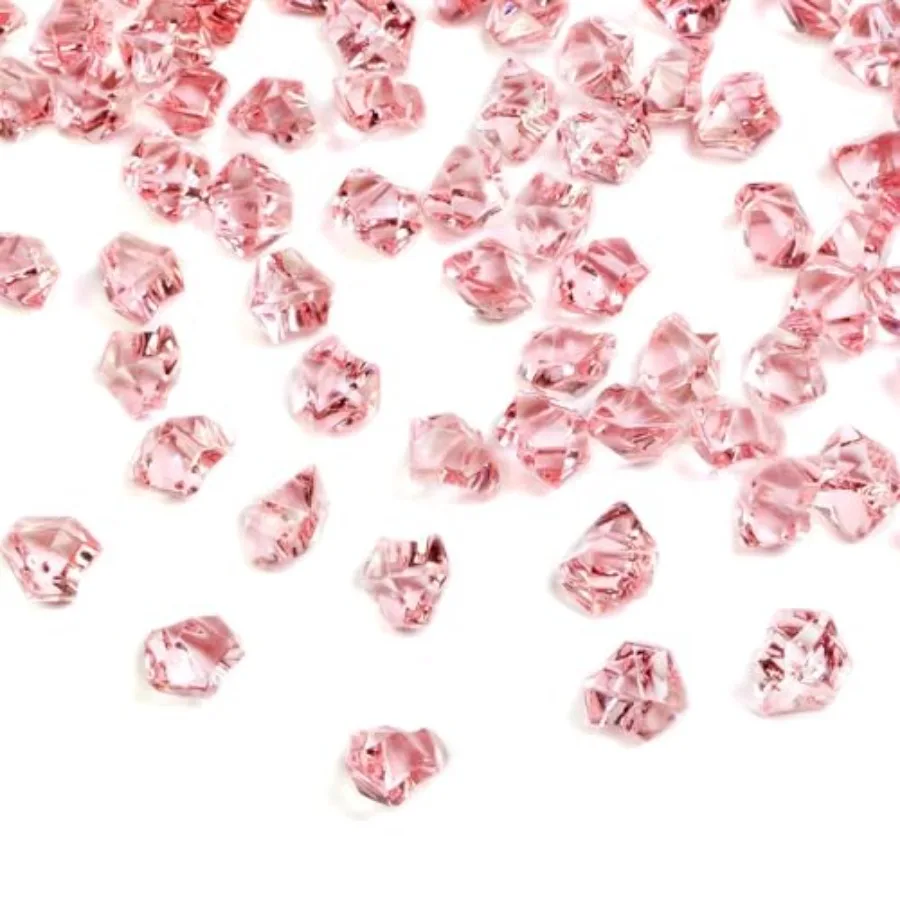 Faux Ice Rocks 170 Pieces Acrylic Crystal Cubes