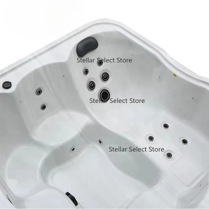 Spa Bath Supply Factory USA Acrylic Control System Material Long Life 6 Person Whirlpool Hot Tub